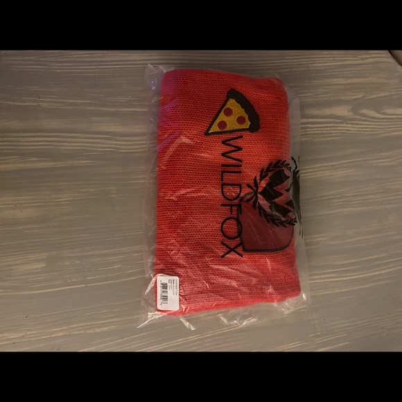 Wildfox Italian Things Snood Infinity Scarf 🧣 🍕 📷 ♥️ - Picture 5 of 6